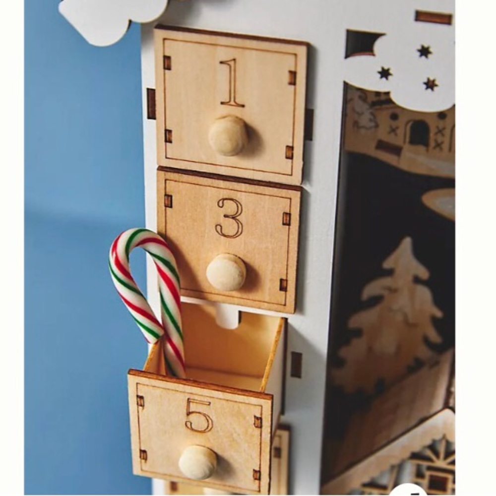 Anthropologie Advent Calendar Village in the Alps Christmas Holidays NIB RARE - Picture 4 of 14